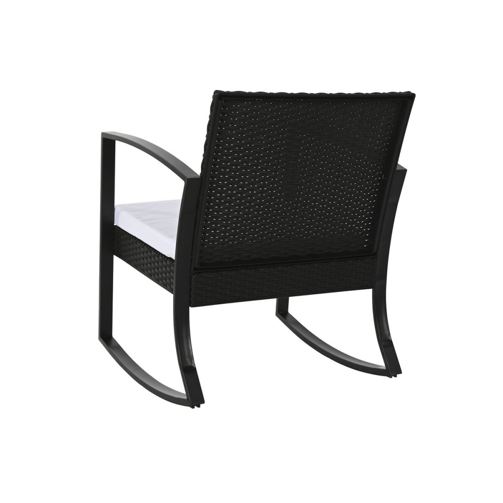 Tisch-Set mit 2 Stühlen Home ESPRIT Schwarz Stahl 59 x 61,5 x 74 cm