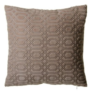 Cushion Brown 45 x 45 cm Squared