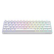 Clavier Savio WHITEOUT X2 RED Noir Qwerty US