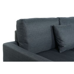 Sofa DKD Home Decor Blau Metall 300 x 160 x 85 cm