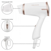 Hairdryer ProfiCare PC-HT 3009 White Champagne Printed 1400 W