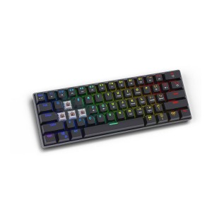 Clavier Savio BLACKOUT Noir Multicouleur Anglais QWERTY