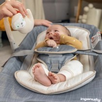 Baby Hammock Ingenuity Happy Belly Grey