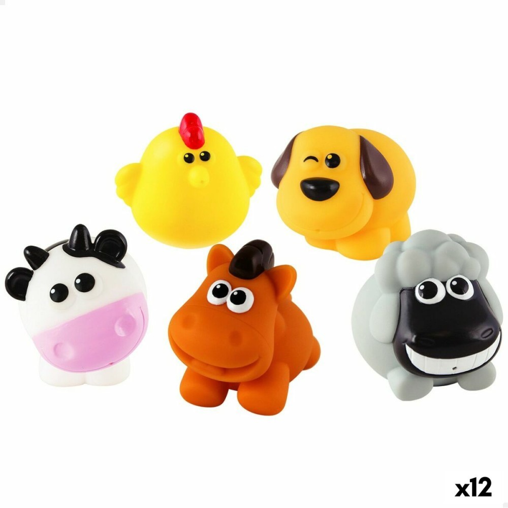 Set Tiere vom Bauernhof Winfun 7 x 6,5 x 4 cm (12 Stück)