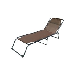 Sun-lounger Marbueno Brown 190 x 27 x 58 cm