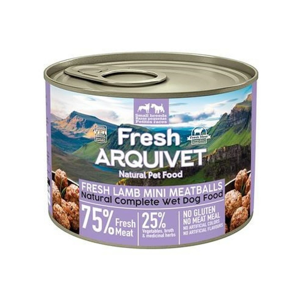 Nassfutter Arquivet Fresh Lamb Mini Meatballs 200 g