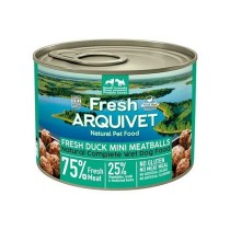 Wet food Arquivet Fresh Duck Mini Meatballs 200 g