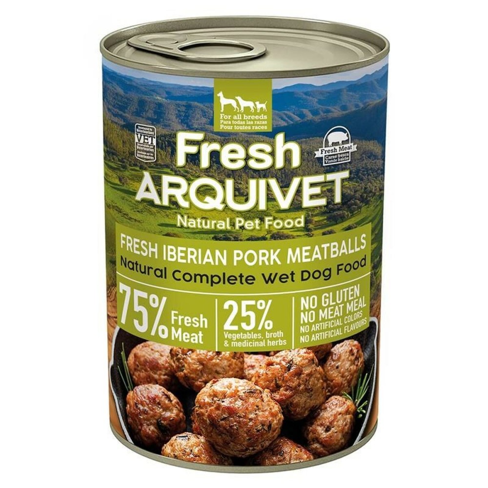 Nassfutter Arquivet Fresh Iberian Pork Meatballs Schwein 400 g