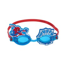 Bestway Spiderman Goggles de Natation Enfant Ceinture Silicone +3 Ans Plage et Piscine 98022