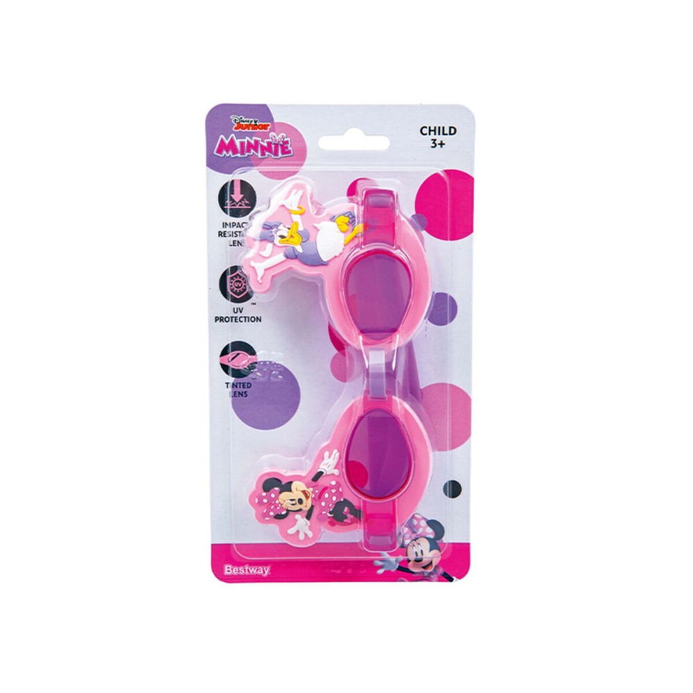 Children's Swimming Goggles Bestway Pink Minnie Mouse