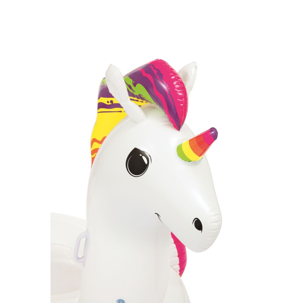 Bestway Figurine Gonflable Licorne avec Poignées 224x164 cm Plage et Piscine 41113