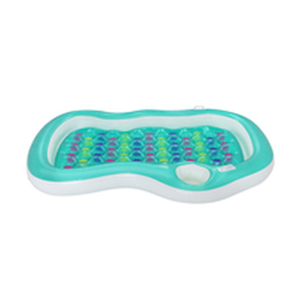 Bestway Matelas Gonflable Double Verres avec Frigo 224x174 cm Plage et Piscine 43045