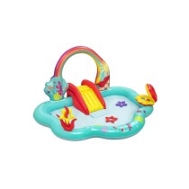 Bestway Aufblasbares Schwimmbad Spielplatz Disney Meerjungfrau 221x193x117cm +2 Jahre Garten 91097