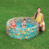 Inflatable Paddling Pool for Children Bestway Tropical 150 x 53 cm