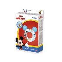 Bestway Flotteur Disney Mickey Mouse Avec Oreilles 74x76 cm +3 à 6 Ans Piscine et Plage 09109