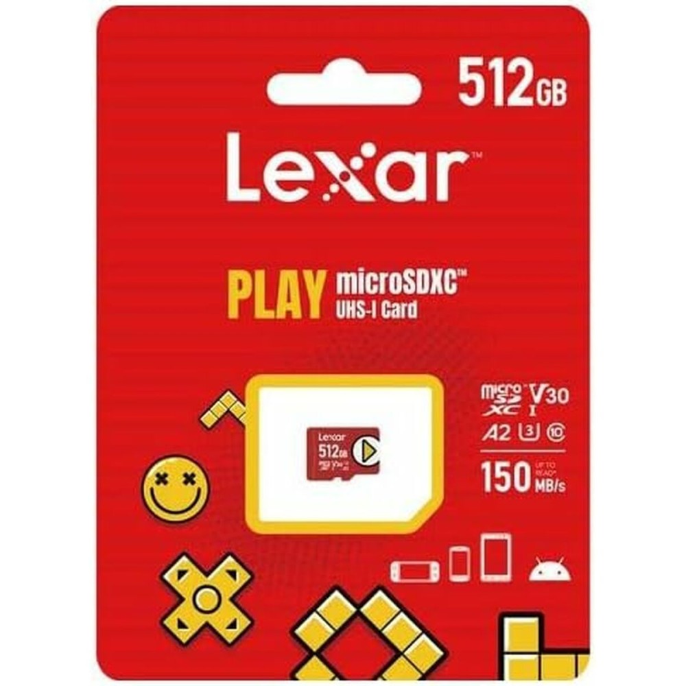 Carte Micro SD Lexar LMSPLAY512G-BNNNG 512 GB