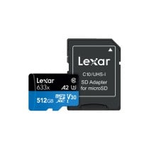 Mikro SD Speicherkarte mit Adapter Lexar 633x 512 GB