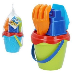 Beach toys set Colorbaby Beach Bucket (5 pcs)