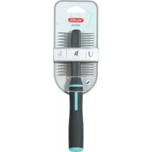 Brosse à Cheveux Zolux 470827 Noir Acier Plastique Chien