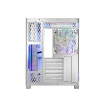 Boîtier ATX semi-tour Modecom Volcano Panorama APEX ARGB 7F MIDI Blanc