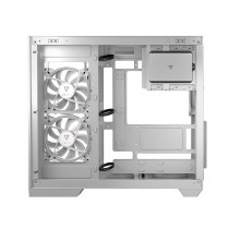 Boîtier ATX semi-tour Modecom Volcano Panorama APEX ARGB 7F MIDI Blanc