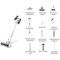 Cordless Vacuum Cleaner Tineco VS154000EU Blue White 500 W