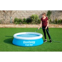 Bestway Aufblasbares Schwimmbecken für Erwachsene Ring 183x51 cm Garten 57392