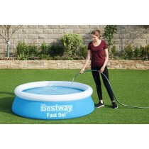 Bestway Aufblasbares Schwimmbecken für Erwachsene Ring 183x51 cm Garten 57392