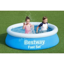 Bestway Piscine Gonflable Adulte Anneau 183x51 cm Jardin 57392