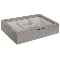 Box-Schmuckkästchen Home ESPRIT Beige Kristall 29,5 x 19,5 x 6 cm