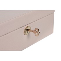 Jewelry box Home ESPRIT Light Pink 27 x 19 x 9 cm