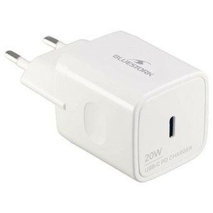 Chargeur mural Bluestork PW-NB-20-C Blanc