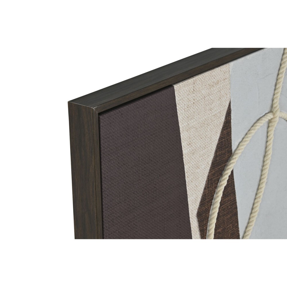 Painting Home ESPRIT Brown Beige Abstract Urban 63 x 4,5 x 93 cm (2 Units)