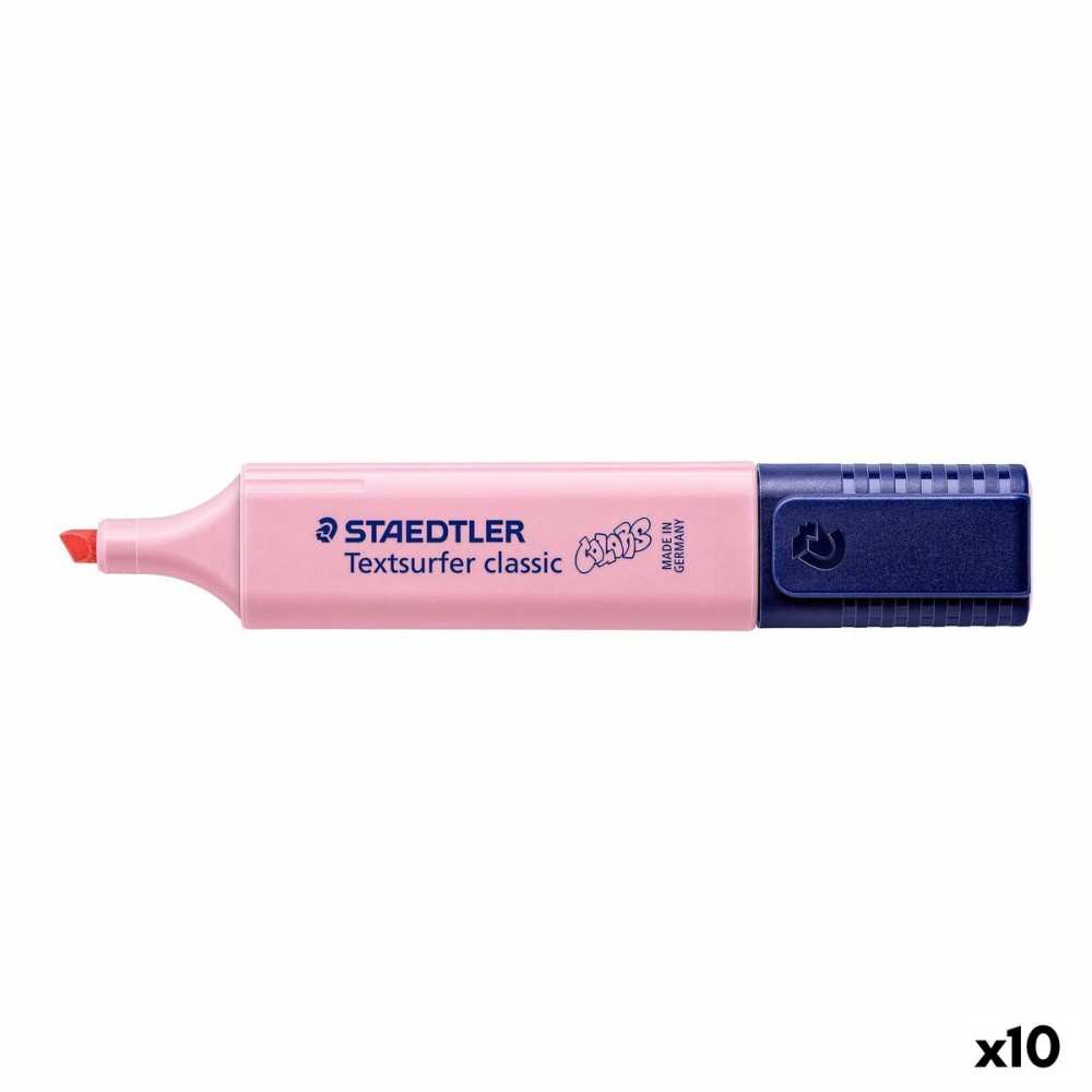 Marqueur fluorescent Staedtler Textsurfer Classic Rose (10 Unités)