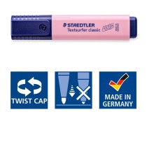 Fluorescent Marker Staedtler Textsurfer Classic Pink (10 Units)