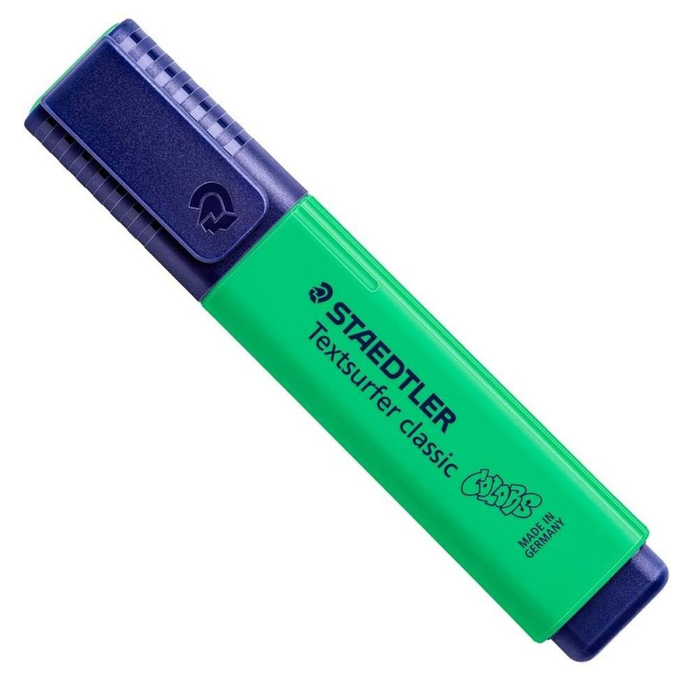 Fluorescent Marker Staedtler Textsurfer Classic Green (10 Units)