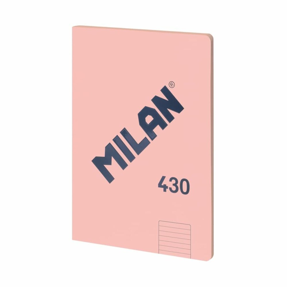 Carnet Milan 430 Rose A4 48 Volets 21 x 29,7 cm (3 Unités)