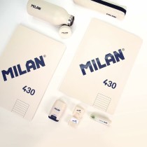 Notebook Milan 430 Beige A4 48 Sheets 21 x 29,7 cm (3 Units)