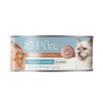 Cat food PETREPUBLIC Pure Tuna & Shrimp in gravy Fish