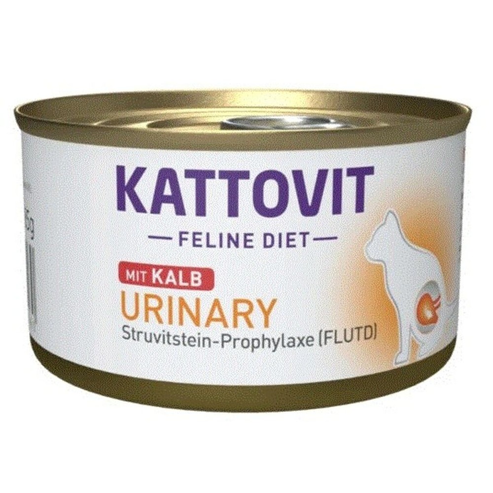 Aliments pour chat Kattovit Urinary Veal 85 g