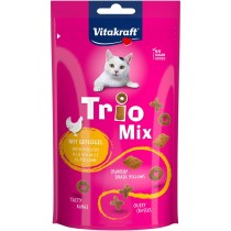 Collation pour Chat Vitakraft Trio Mix Poultry Oiseaux 60 g