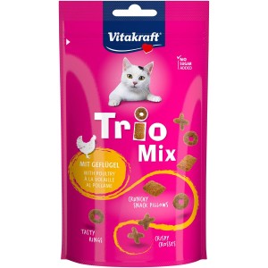 Snack for Cats Vitakraft Trio Mix Poultry Birds 60 g