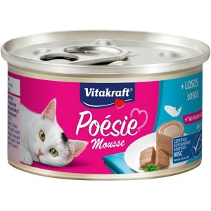 Aliments pour chat Vitakraft POESIE mousse salmon Poisson 85 g