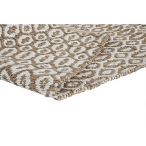 Tapis Home ESPRIT Blanc Marron Boho 75 x 175 cm