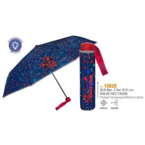 Foldable Umbrella Perletti Gamer Blue Ø 91 cm Children's