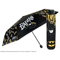 Faltbarer Regenschirm Batman Perletti Schwarz Ø 91 cm Für Kinder