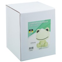 Tischlampe Alexandra House Living grün Kunststoff 20 x 31 x 17 cm Frosch