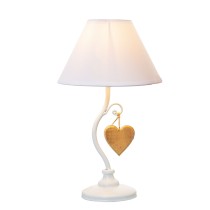 Lampe de bureau Alexandra House Living Blanc Métal 40 W 20 x 34 x 20 cm