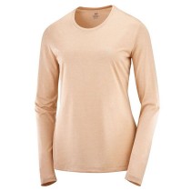 Damen Kurzarm-T-Shirt Salomon Agile Rosa