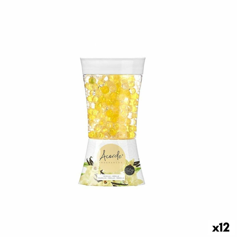 Lufterfrischer Acorde A-612 Vanille 150 g Gel (12 Stück)